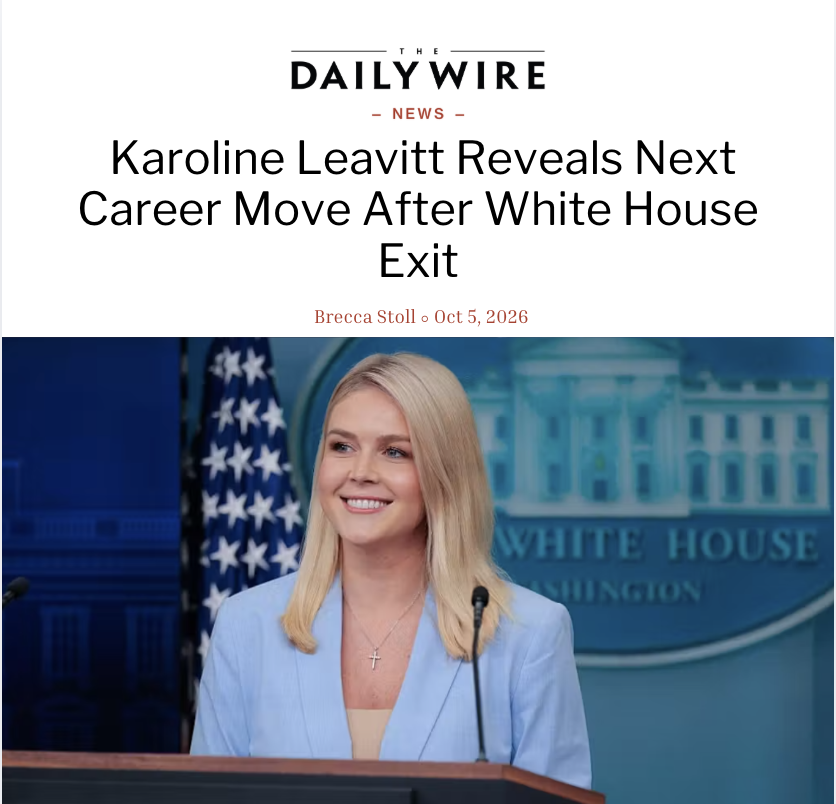 breccastoll's tweet photo. “Everybody at the White House is thrilled” about Karoline’s new endeavor, White House Communications Director Steven Cheung tells @realDailyWire 

"Karoline is one of the best and most effective communicators around. 

Everybody at the White House is thrilled she has this opportunity to speak to the FOX News audience about President Trump’s successful agenda and highlight all the hard work this Administration has done for the American people."