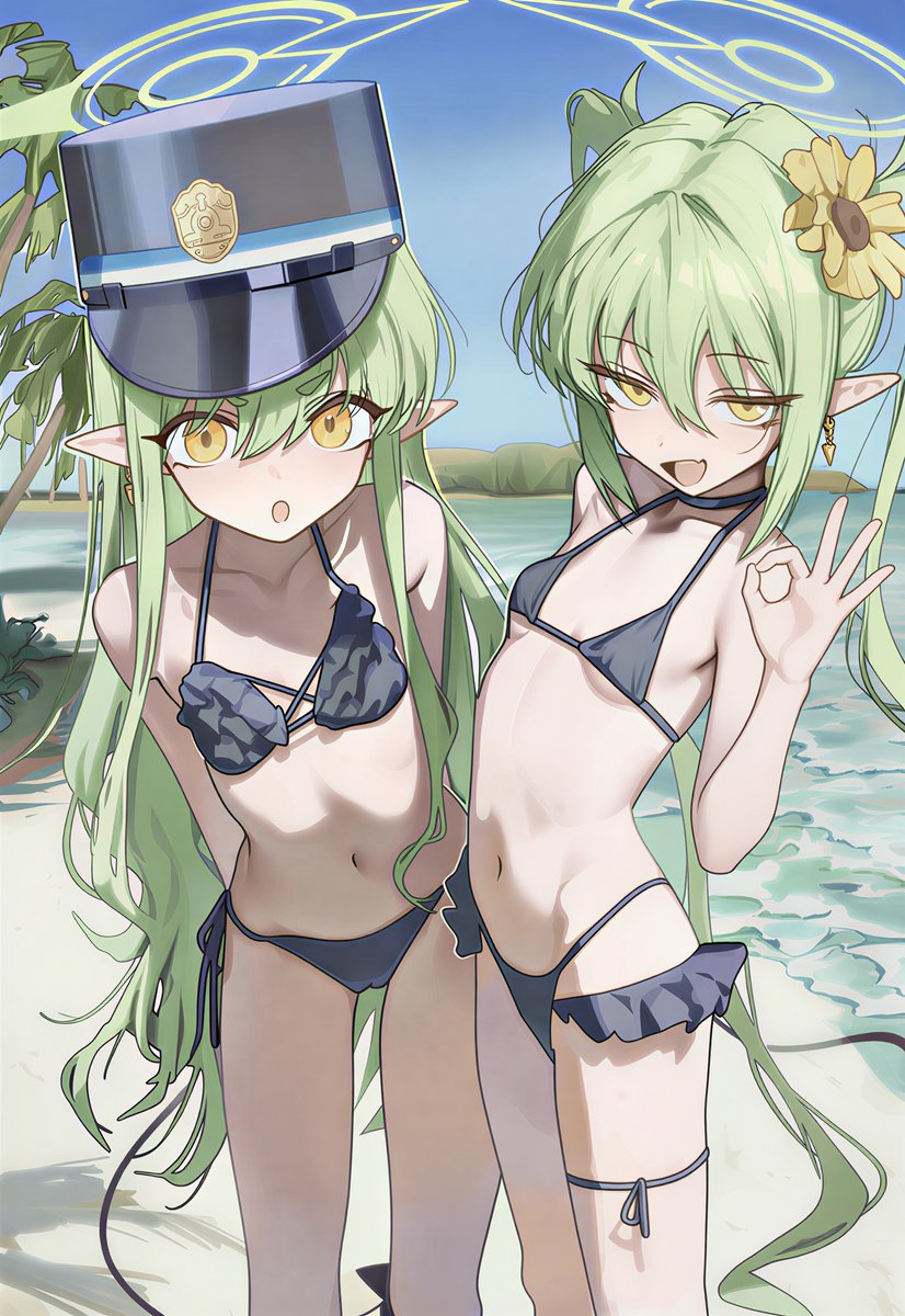PurpleCat_Art's tweet photo. Nozomi &amp; Hikari 
SFW illustration 
#橘ノゾミ #橘ヒカリ #BlueArchive https://t.co/FPIlpAmpkn