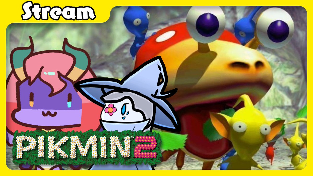 eotidiss's tweet photo. Today we're doing something incredible and new, I'm doing a multiplayer play through of #Pikmin 2 with @LootVT!

We're definitely, for sure, going to do a deathless run with no min left behind!

See you there 💋💜
🔗⬇⬇⬇
#Vtuberㅤ  #ENVtuber https://t.co/394iEOdcU2