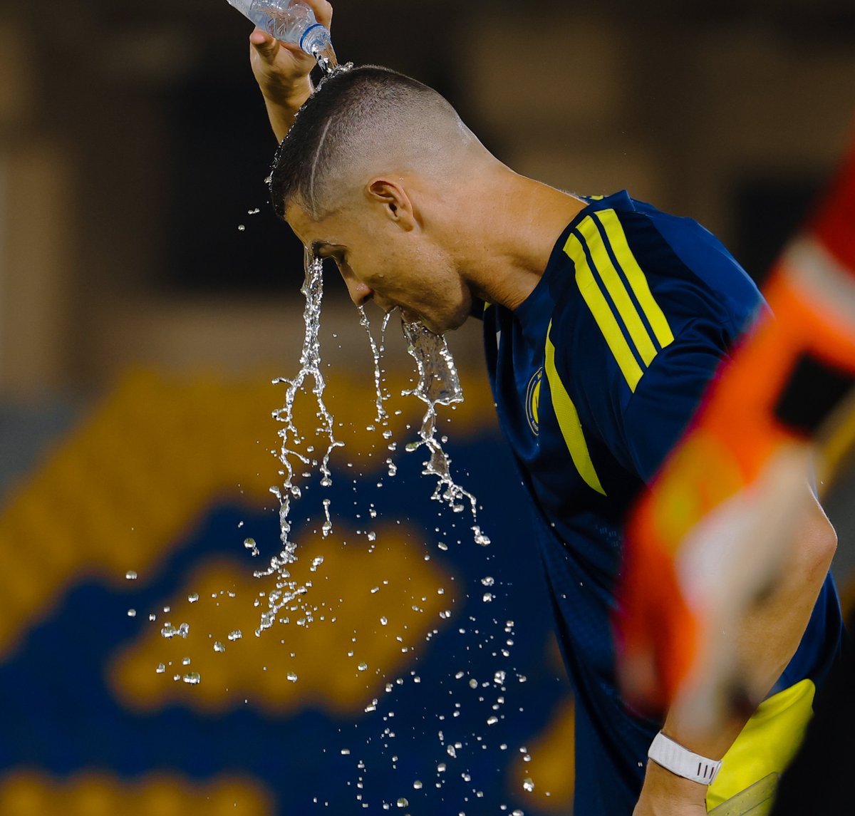 AlNassrFC_EN's tweet photo. Number 7 is back at work 🐐⚽️ https://t.co/F4FrRlKVdR