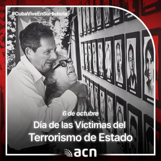 MINSAPCuba's tweet photo. 🇺🇸💣✈️Han pasado 50 años del Crimen de Barbados. Un acto terrorista organizado desde EE.UU. que arrebató 73 vidas.
Hoy conmemoramos el Día de las Víctimas del Terrorismo de Estado. No olvidamos, no perdonamos, no dejamos de exigir justicia.

#TenemosMemoria https://t.co/ATScMRke7e