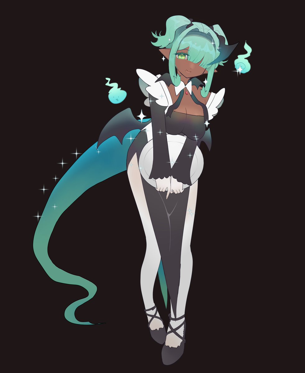 AkoArctic's tweet photo. Dragon maid adopt..🐉

$220 usd (Commercial included + Additional color change can be made) DM or comment to claim.  #Adoptable #Vtuber https://t.co/pjmVAL8KhJ