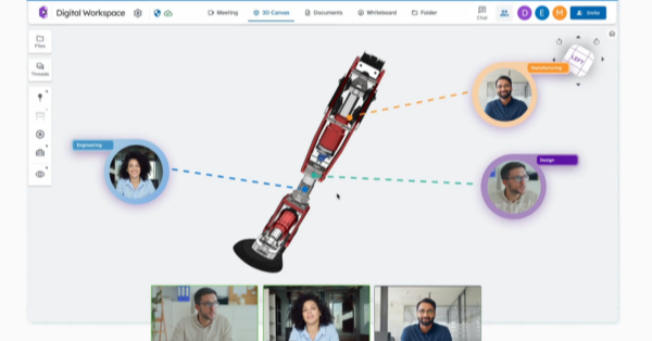 GoEngineer's tweet photo. If you use #CAD software daily, you know how painful design reviews can get over a standard screen share. #CADchat is different. It is a shared workspace built specifically around CAD collaboration and #engineering design reviews.

See how CADchat works: https://t.co/piEla4CI0K https://t.co/87e1avRY3I