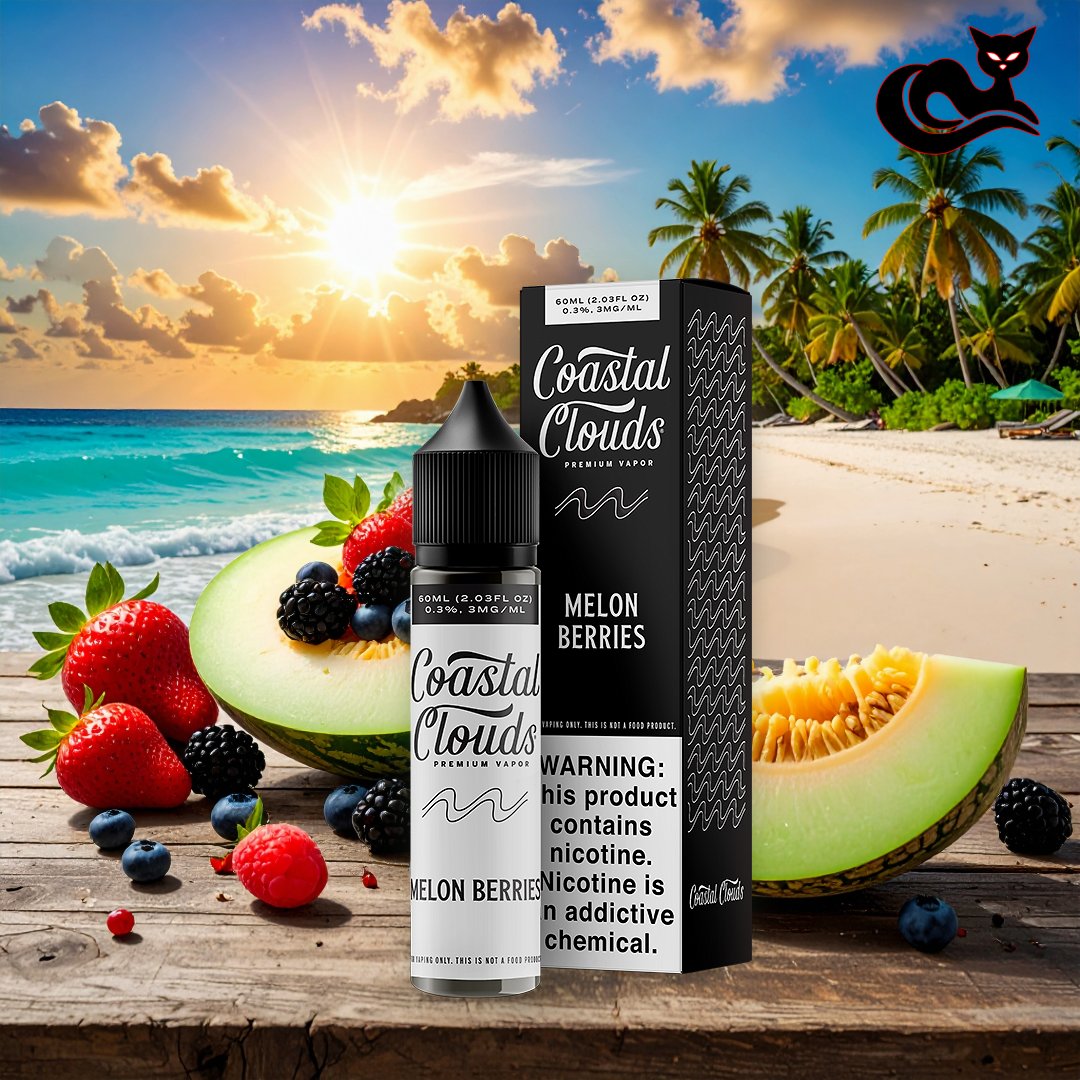 ECigSourceFL's tweet photo. Sweet, juicy melon meets a bright mix of berries for a fresh, fruity blend that's bursting with flavor. 💦🍓

Coastal Clouds Melon Berries brings together that juicy melon sweetness with a berry-packed finish that keeps things refreshing from start to finish. 🌊🔥

If you're all about juicy fruit flavors, this one deserves a spot on your list. 👀 

21+ Only 

#VapeCatz #DeLandVapeShop #FloridaVapes #EcigSourceDeLand #DeLand #VapingSavesLives #FlavorSavesLives #Vaping #VapeShop #No2Minors #VapeNation #VapeSociety #Vapestagram #Eliquid #Smokefree #VapeCommunity #VapeFamily #VapeUSA #VapeWorldwide #VapeBusiness #VapersAreNotCriminals #VapeAdvocacy