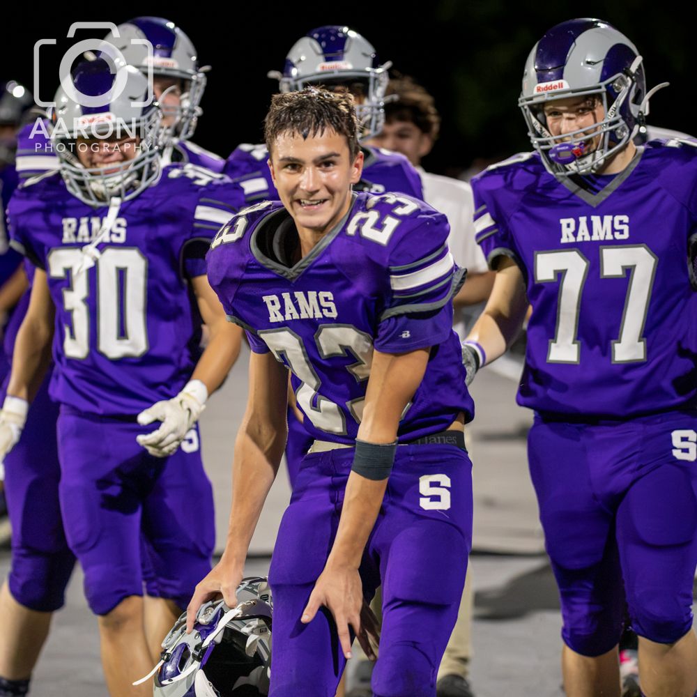 AaronKDesigns's tweet photo. Homecoming week, Rams! 💜🏈 Friday is varsity football night. What’s your favorite Strasburg homecoming tradition?

A look back at the spirit from the Skyline game to start the week. #StrasburgRams #Homecoming https://t.co/ROGkwkXHmv