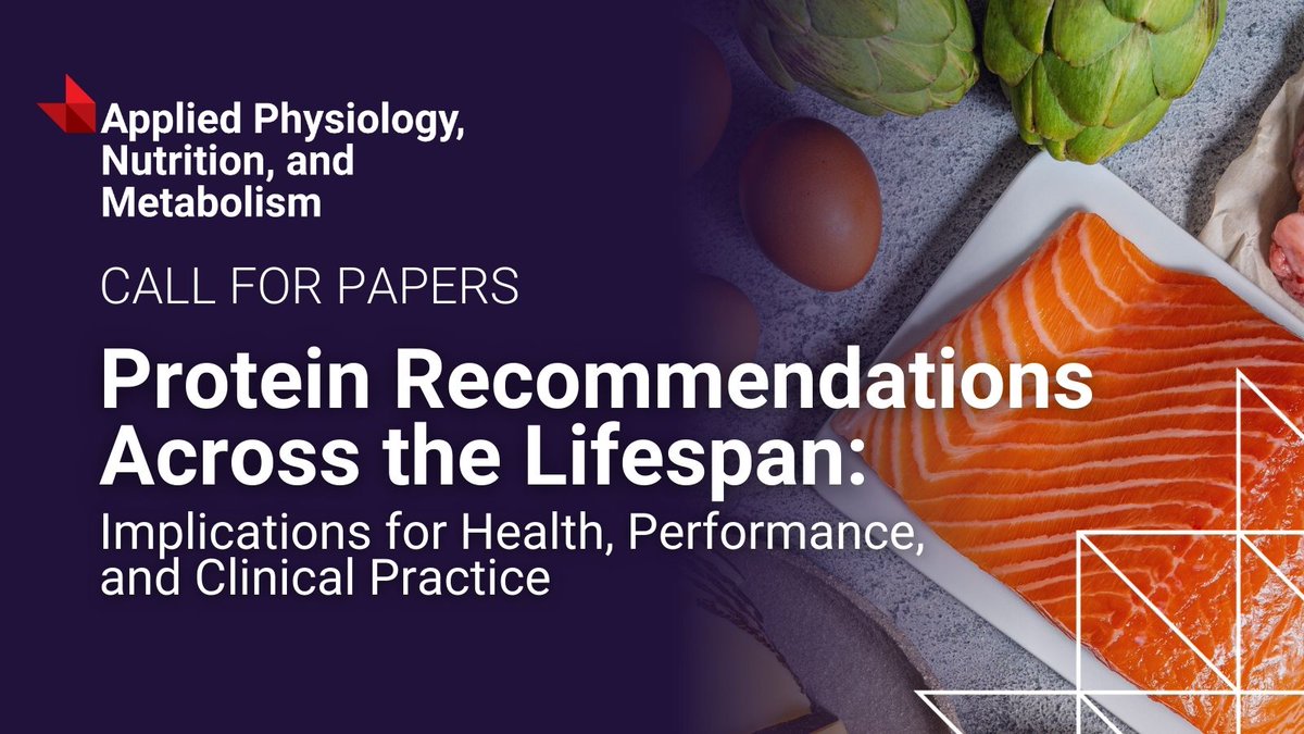 APNMjournal's tweet photo. #CallForPapers! We are looking for research on protein recommendations across life stages, training, health, and nutrition policy. Guest editors from @MemorialU and @ProteinIndCan. Submit by Nov. 30, 2026.
▶️ https://t.co/eCpm0VtLCH
#ProteinResearch #NutritionScience https://t.co/FYKlstZFIU
