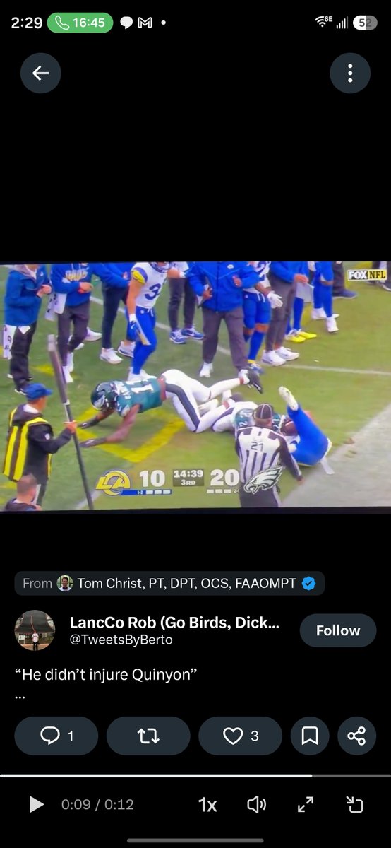 youngbobross398's tweet photo. @TweetsByBerto The screenshot you showed is while he's still in the air https://t.co/OZlJoiFqwC