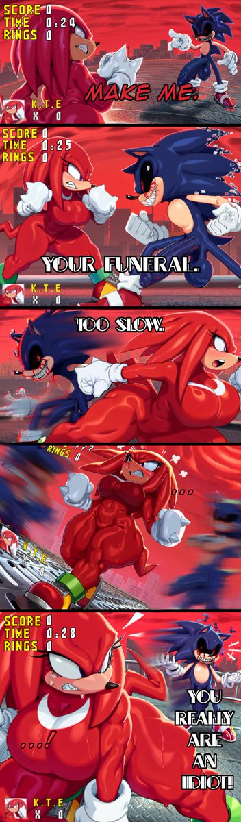 DreamcastersAI's tweet photo. 🎃 2ND HALLOWEEN SPECIAL 1/3 🎃

KNUCKLES THE ECHIDNA X SONIC.EXE || SONIC https://t.co/ju6ldhyP3V