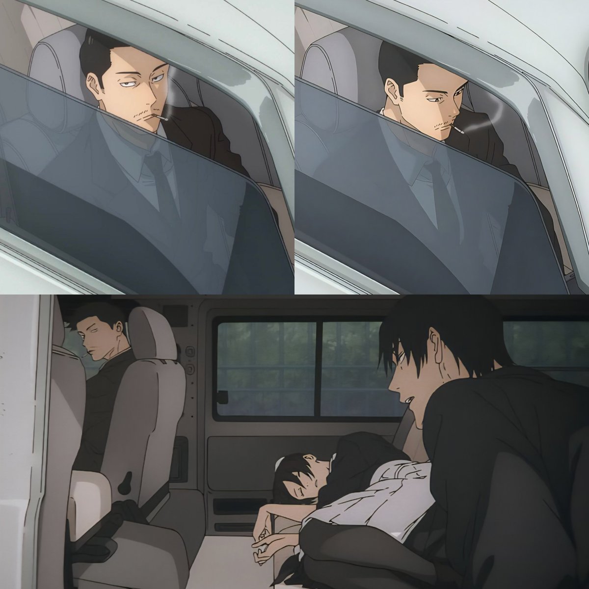 sara1lovestoji's tweet photo. Everyone saying toji took the bus to fight gojo but he's actually a passenger princess and shiu was the one who drove him there😒 https://t.co/LEEiUvLFfQ