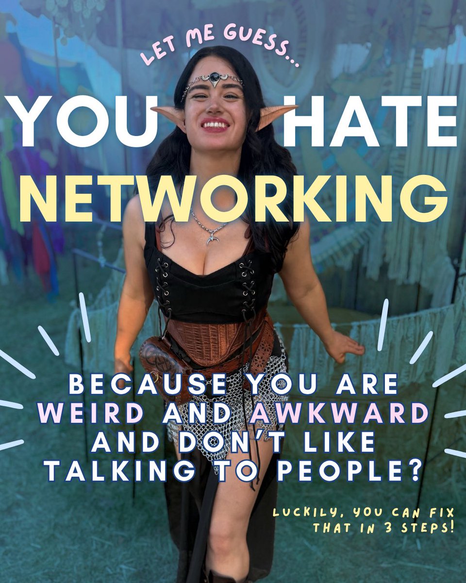 ArinGoldsmith's tweet photo. New Instagram carousel about networking for introverts! Check it out! https://t.co/JGKrWTuHqm