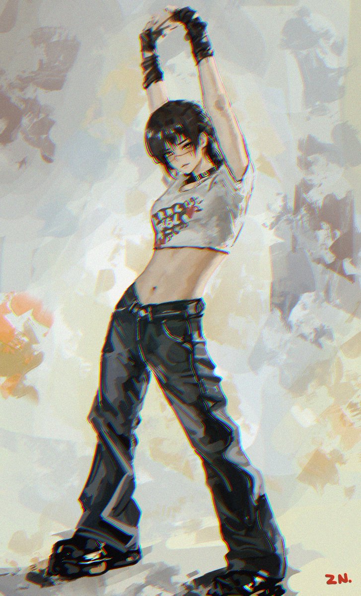 zainnara_30X's tweet photo. Warm-up🍌
#asamitaka #chainsaw_man #チェンソーマン‌ #illustration‌‌ https://t.co/X6mh926ypT