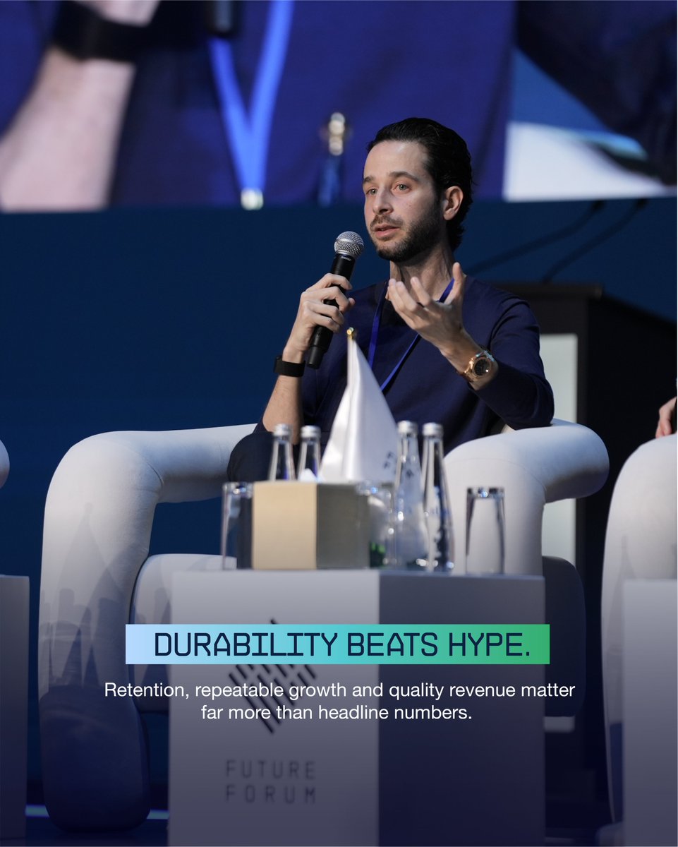 PresightAI's tweet photo. Where will AI create lasting value?
Our investor panel highlighted four signals: physical AI, durable growth over hype, pilots built for deployment and measurable economic impact.
#Presight https://t.co/84S8xZy0UY
