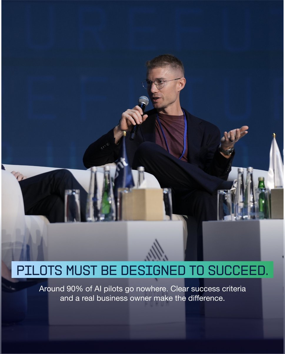 PresightAI's tweet photo. Where will AI create lasting value?
Our investor panel highlighted four signals: physical AI, durable growth over hype, pilots built for deployment and measurable economic impact.
#Presight https://t.co/84S8xZy0UY