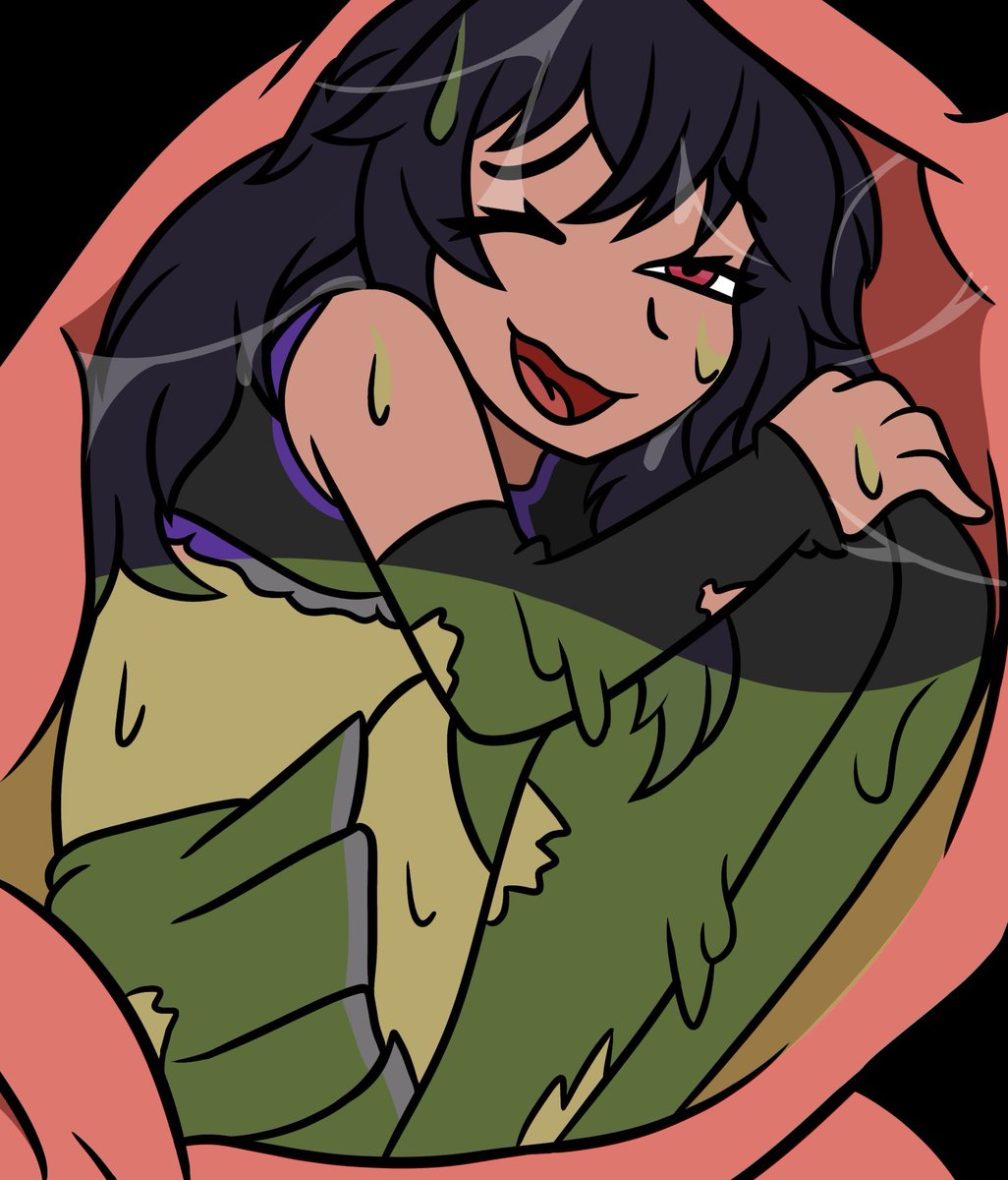 DevouringBlonde's tweet photo. After "some" consideration, Laura decided to jam that delicious little snack down her throat and set their spawnpoint inside. Little Gormie is sure to be nice and comfy until Laura lets them out... if she ever does~ ❤️ https://t.co/mb9Hm8t8EU