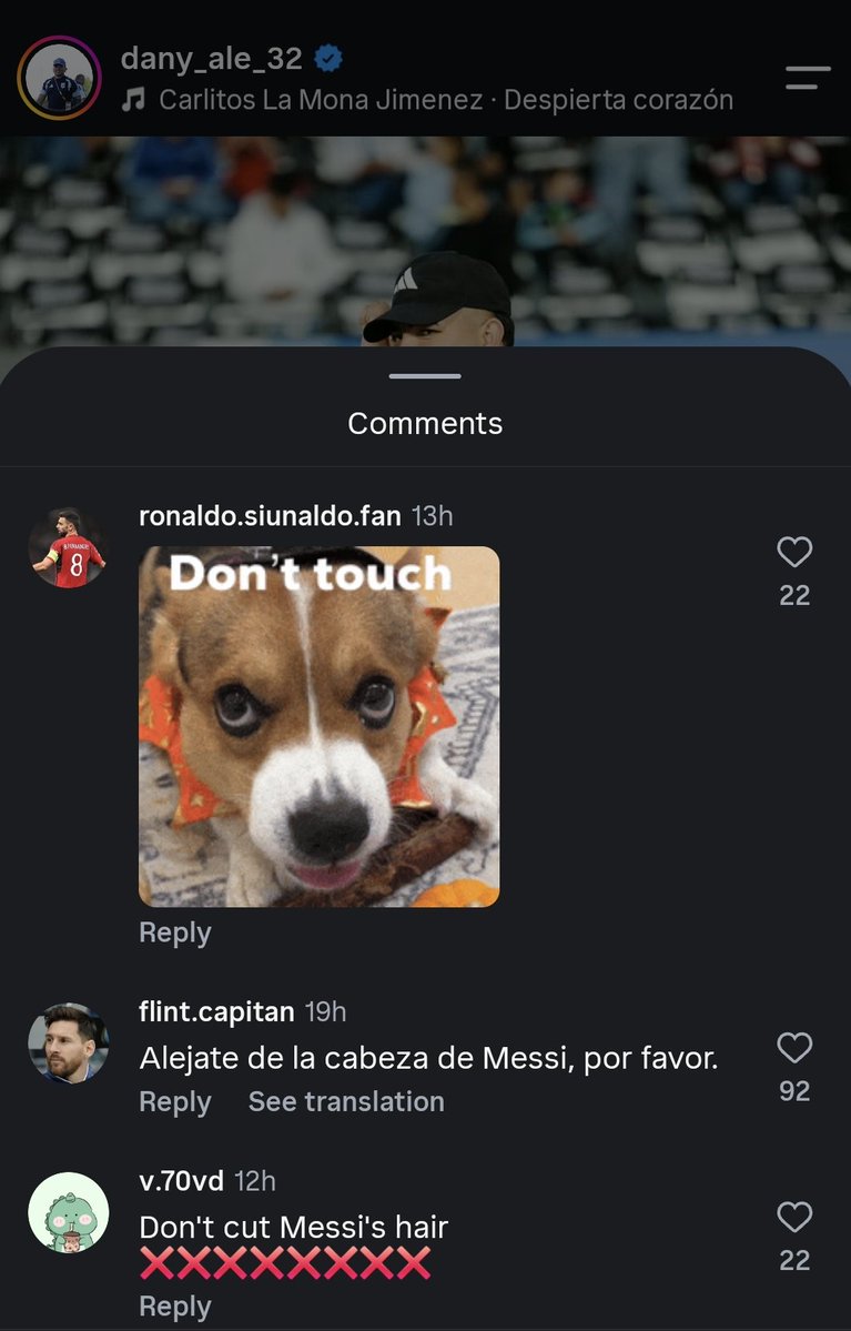 Bonmatimessi's tweet photo. they're beating his barber's ass on instagram 😭😭😭 https://t.co/APuq0BQjCd