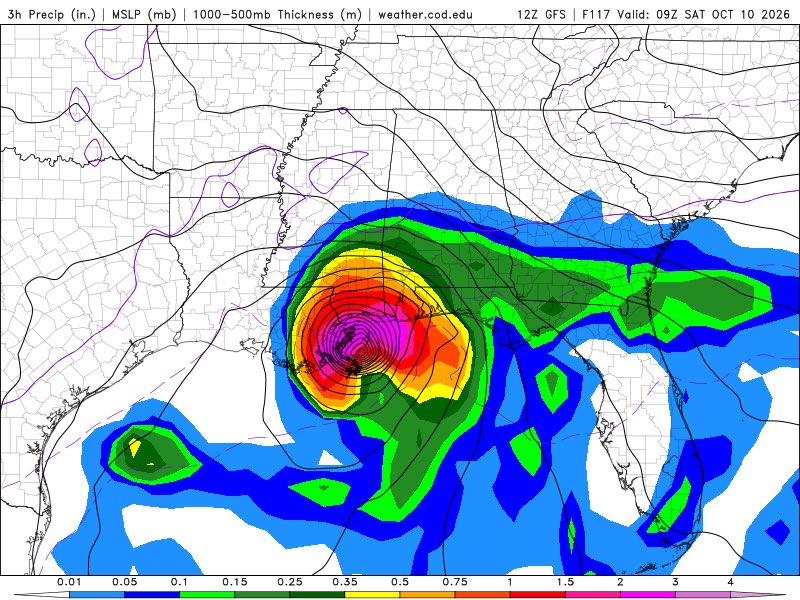 ItsRobWX's tweet photo. WHAT?? WHAT THE FUCK IS THAT 110+ HOURS AWAY 😭😭

SHIT IS LIKE AROUND A CAT 2-3+ HURRICANE???? https://t.co/HVTKOy6D6V