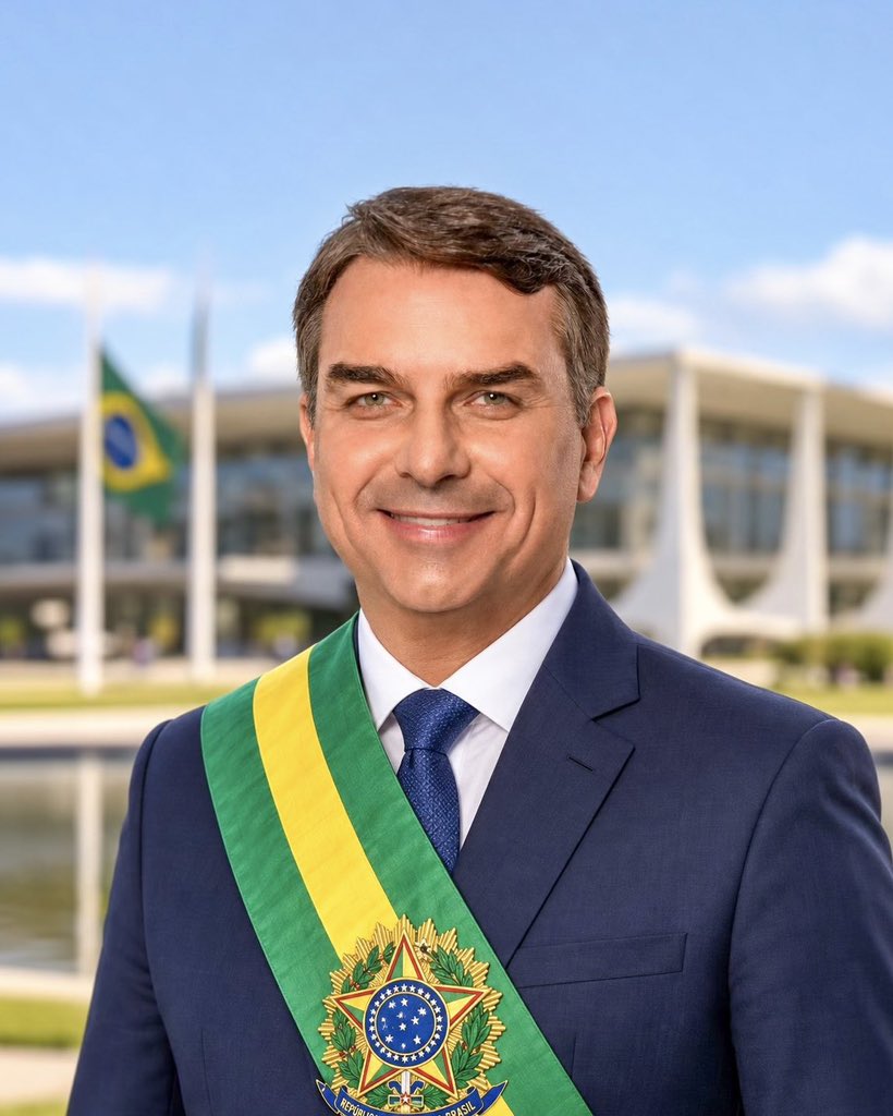 Repostaram's tweet photo. 🚨BRASIL: Com Flávio Bolsonaro na presidência, escala 7x0 pode ser ADERIDA no brasil, acabando assim a “escala 6x1”. https://t.co/jZARor2lSh