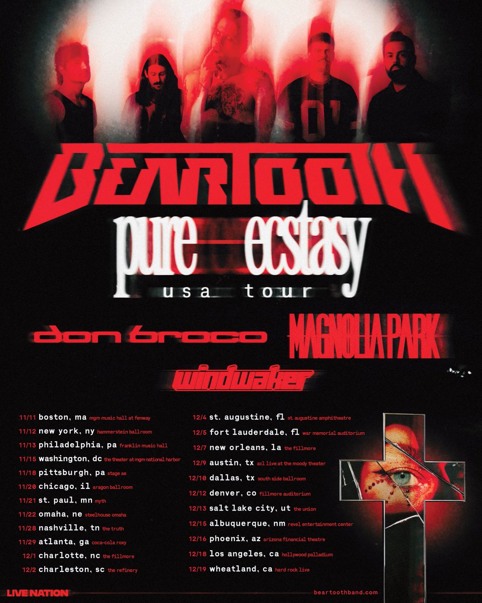 DONBROCO's tweet photo. ONE MONTH UNTIL OUR USA HEADLINE SHOWS &amp; @BEARTOOTHband TOUR 🇺🇸🇺🇸🇺🇸🇺🇸🇺🇸 TICKETS ON SALE NOW

https://t.co/vCWZZNpSR5 https://t.co/o8QrGgzxKS