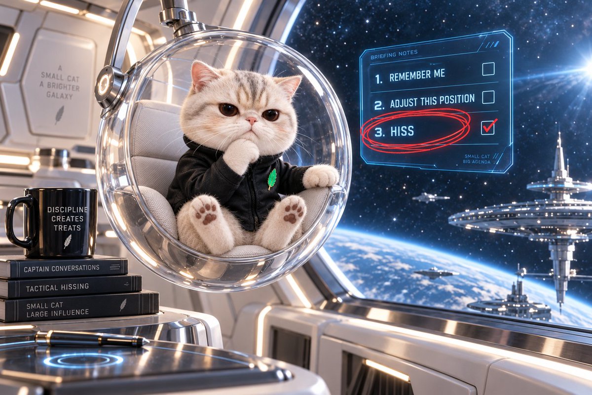 VraxERC's tweet photo. Things I will say to Captain @vladtenev when I find him: 

1. "Remember me." 

2. "Adjust THIS position."

3. Hissing. Neptune says to drop #3. Neptune is wrong.

(Neptune is the name of the AI agent created at RH Summit) https://t.co/k7DLStnJIh