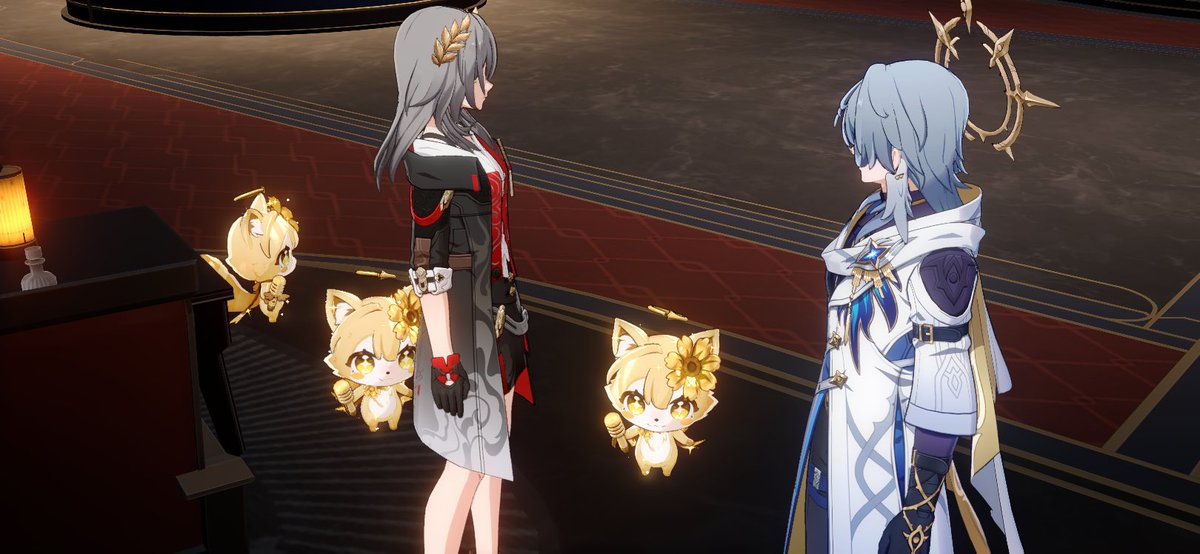 piko_hsr's tweet photo. デーさん、金ピカ妹ちゃんトリオだよ https://t.co/crkWO2D0or