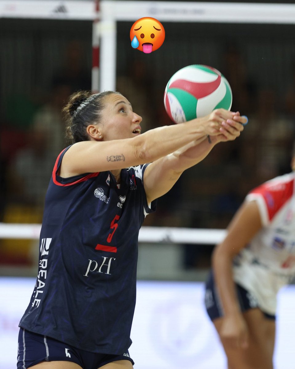CEVolleyballITA's tweet photo. Ilaria Spirito ha riassunto perfettamente la prima partita di campionato🔥

📸: LVF
#CEV #Volley #LVF #volleyball #pallavolo https://t.co/N6QQxaYRcv