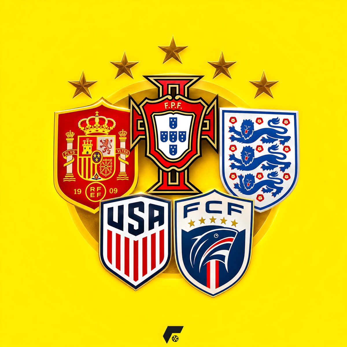 futbalsa's tweet photo. 🚨🚨 | 𝐁𝐑𝐄𝐀𝐊𝐈𝐍𝐆: Cristiano Ronaldo Jr. could represent FIVE countries internationally! 🤯

🇵🇹 Portugal - Through his Dad
🇪🇸 Spain - By Living there more than 3 years
🏴󠁧󠁢󠁥󠁮󠁧󠁿 England - By Living there more than 4 years
🇺🇸 USA - Born in California 
🇨🇻 Cape Verde - Family heritage 

Five options. One future decision. 👀