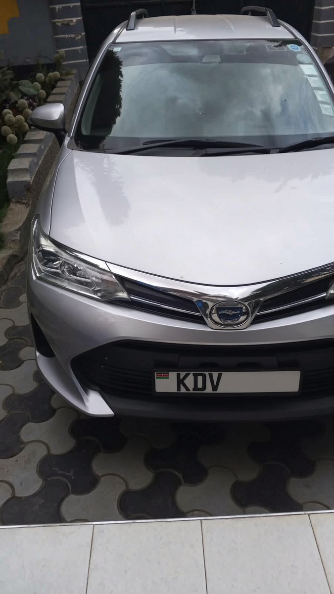 JaMtoka's tweet photo. - 2018 Toyota Corolla Fielder Hybrid 🇯🇵 (NKE165G)
- KSh1.65 Million 
- Fuel Tank: 36L
- 20-25km/litre
- Mileage: 107,765km
- Location: Nairobi 🇰🇪
- +254733665551 (WhatsApp)

- 1.5-litre 4-Cyl NA Petrol with Electric Motor (1NZ-FXE)
- 110bhp @ 4800 rpm
- 207Nm @ 3600-4400 rpm
- e-CVT
- Front Wheel Drive

- 7 Airbags
- EBD and Brake Assist 
- Vehicle Stability Control 
- Hill Start Assist 
- Toyota Safety Sense C:
√ Pre-Collision System with Pedestrian Detection 
√ Lane Departure Alert
√ Automatic High Beam

- Steel Rims
- Fabric Seats
- Wing Mirror Blinkers