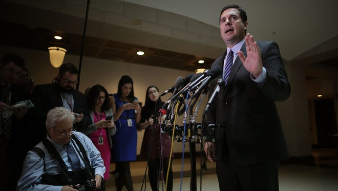 drawandstrike's tweet photo. Remember when this sweet bastard down there on the right called a March 2017 press conference to reveal that he had just been shown reports...very interesting reports...? 

Reports that contained detailed transcripts of phone call conversation between Trump transition team members from November 2016 thru January 2017?  

Turns out from November 2016 thru January 2017, SOMEONE was: 

1. INTERCEPTING the phone call conversations between top Trump transition team members as they discussed domestic policy and Cabinet/administration appointments

2.  TRANSCRIBING the phone call conversations between top Trump transition team members as they discussed domestic policy and Cabinet/administration appointments

3. UNMASKING the phone call conversations between top Trump transition team members as they discussed domestic policy and Cabinet/administration appointments to identify which Trump transition team members were speaking in the transcripts

4. PLACING the transcribed and unmasked phone call conversations between top Trump transition team members as they discussed domestic policy and Cabinet/administration appointments in detailed reports

5. CIRCULATING the detailed reports containing the transcribed and unmasked phone call conversations between top Trump transition team members discussing domestic policy and Cabinet/administration appointments, circulating these reports at the highest levels of the outgoing Obama administration.  

Oh wait, I misspoke there. 

I'm sorry.  

Let me try that again.  

THERE WAS NO OUTGOING 'OBAMA ADMINISTRATION' during the transition from November 2016 to November 2017.  That was an ILLUSION.  

Here is a far more accurate summation of that 5th point: 

5. CIRCULATING the detailed reports containing the transcribed and unmasked phone call conversations between top Trump transition team members discussing domestic policy and Cabinet/administration appointments, circulating these reports at the highest levels of the U.S. Shadow Government's permanent franchise in Washington, D.C. 

Obama was a figurehead.  The Clintons were figureheads.  The Bushes were figureheads.  The puppet the U.S. Shadow Government franchise puts out front to hide behind changes every 4-8 years.  

THE U.S. SHADOW GOVERNMENT FRANCHISE STAYS RIGHT WHERE IT IS. 

It never moves and it never leaves.  

Devin Nunes attempted to alert everyone to the existence of a SHADOW GOVERNMENT in March of 2017.  And damn, did he pay a price for that.  

Hey, good thing that when TRUMP WAS ON HIS WAY BACK to a SECOND TERM by running again, the U.S. SHADOW GOVERNMENT FRANCHISE limited it's SPYING ON and its illegal SURVEILLANCE OF the new Trump 2024 Presidential campaign to a fuckin' PEN REGISTER, right?  

Thank God the Shadow Government didn't... [ checks card]  do the exact same shit it did during that FIRST Trump transition, and SPY ON the new Trump 2024 campaign, and then the new 2024 Trump transition team, right? 

I mean, NO WAY would they do those 5 points AGAIN, right?  

RIGHT?  

**GIGGLESNORT!**

https://t.co/3K6Q76OGpS