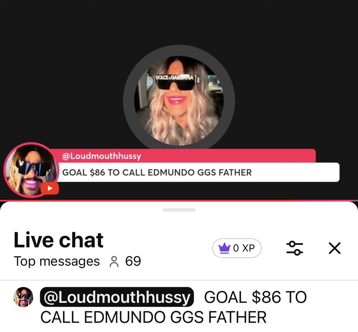 TheGG80's tweet photo. Hi @TeamYouTube , this creator just asked for $100 to call and harass my family. I’m being told he hit the goal and he is currently live trying to call my father who he is also now DOXing. 

Unacceptable. 

@YouTube Stream linked below: 

https://t.co/8cTt7GvWQZ https://t.co/bzhU6GEEKq