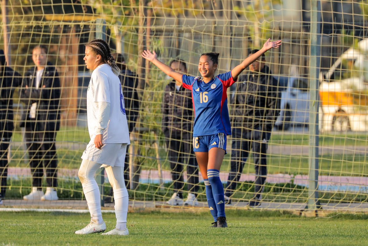 VenNotBen's tweet photo. Uzbekistan 0-4 #FilipinasU17 
Noelle Granger 51’ 63’ 65’
Savannah Chheng 68’ 
#U17WAC Qualifiers
📸 AFC https://t.co/H3wXr3pHkC