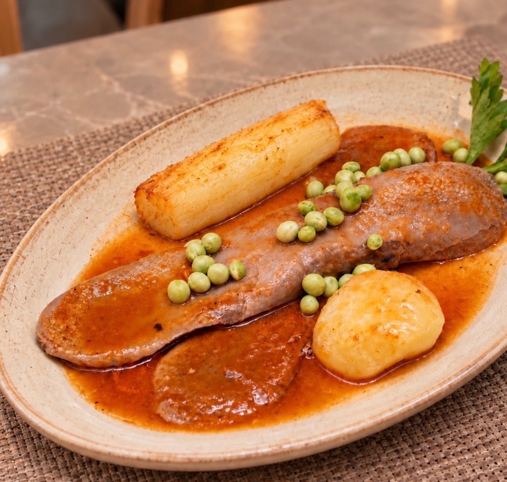 SofySerene's tweet photo. Te invitan a almorzar.
Es lengua en salsa.
¿Te quedas o inventas un plan? https://t.co/FUbn8D9AA4