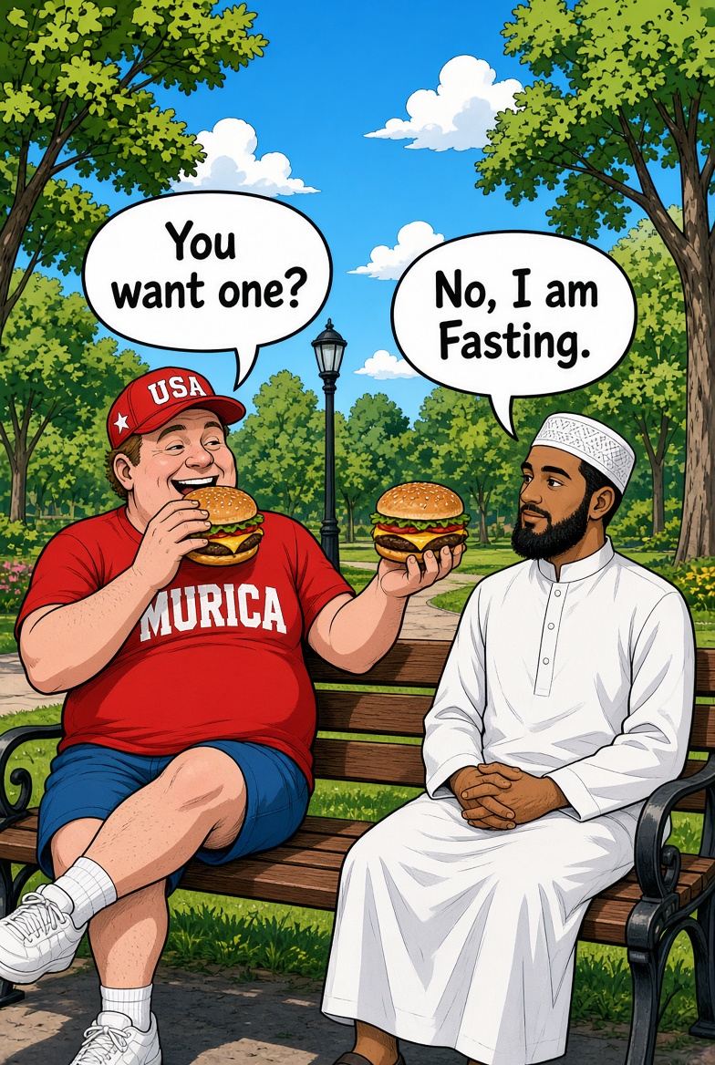 HalalNation_'s tweet photo. Muslims Fast Just Like Jesus Did!

Muslims FOLLOW THE WAYS OF THE PROPHETS!

We worship The same God Of Jesus, Abraham, Muhammad!

Peace Be Upon Them ☪️ https://t.co/E18HdWObST