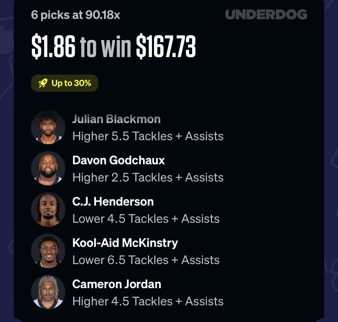 wytedehvil's tweet photo. Is defense picks the play this week? https://t.co/Kdxzzkm7ok