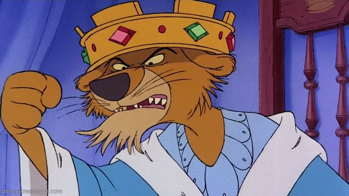 DailyToonMen's tweet photo. Prince John from Disney’s Robin Hood! (1973) https://t.co/L5vfAabMu4