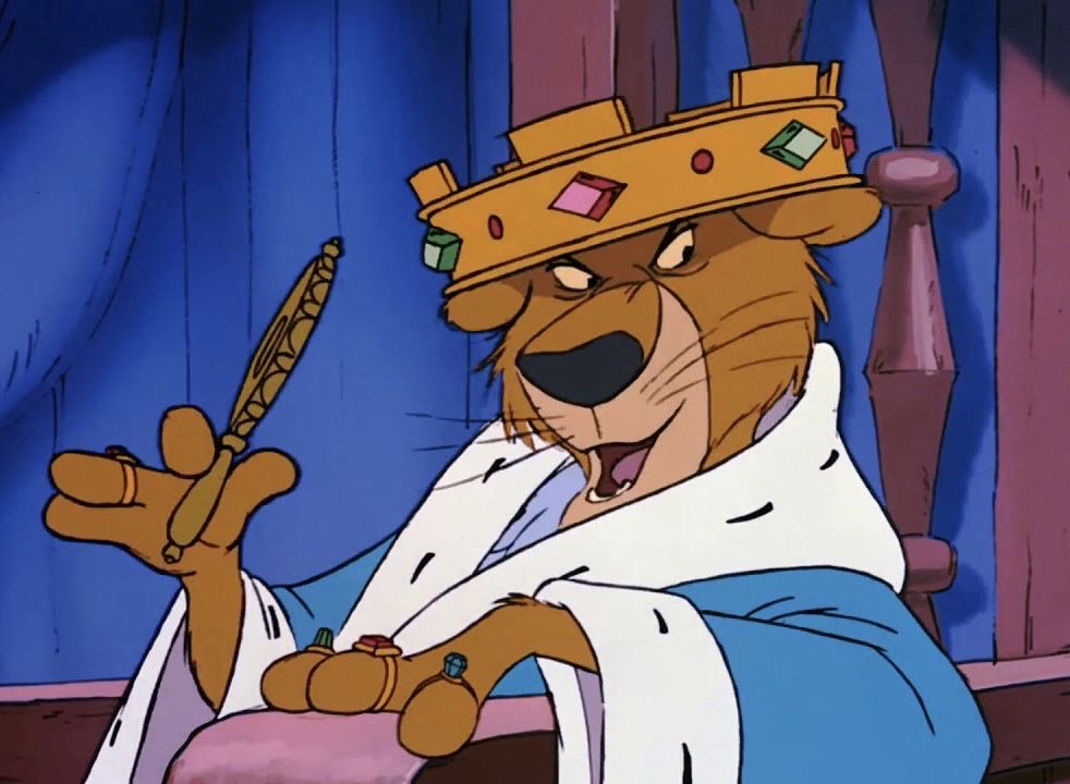 DailyToonMen's tweet photo. Prince John from Disney’s Robin Hood! (1973) https://t.co/L5vfAabMu4