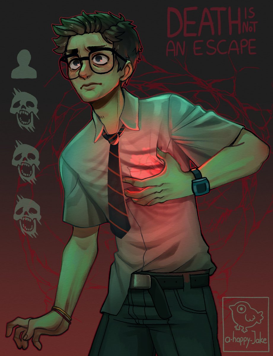 a_happy_jake's tweet photo. Here's the higher quality, non animated version! :> #dbdfanart #dbd https://t.co/nrLQrN6zrx
