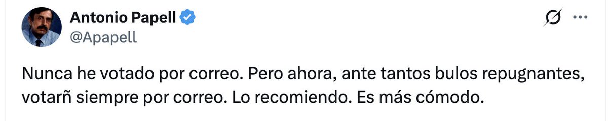 juansotoivars's tweet photo. Es más cómodo, dice. https://t.co/hHApKNfoG0