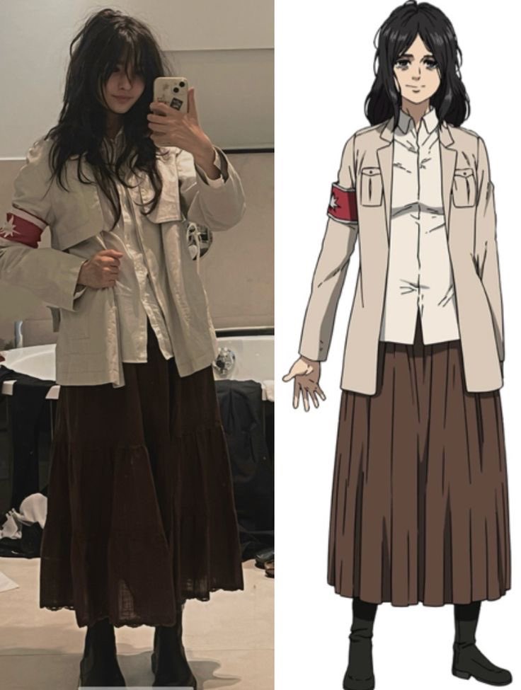 seesb9's tweet photo. Pieck cosplay https://t.co/BqmM0GEY1p
