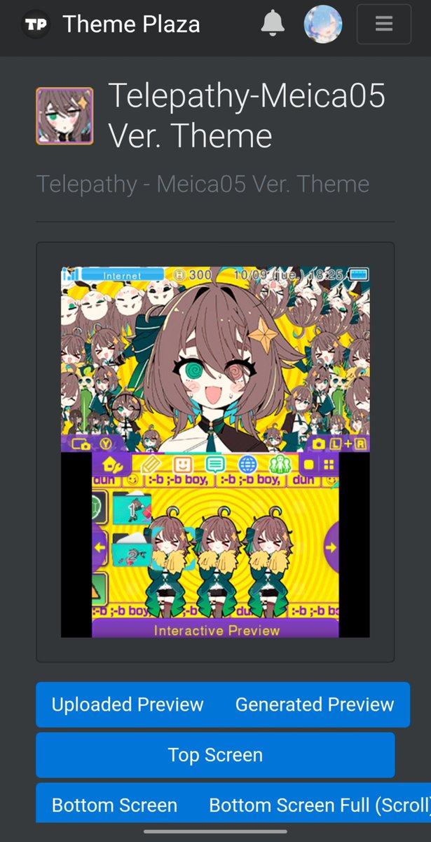Brandon89325005's tweet photo. Este es el link de Theme plaza para que lo descarguen con Anemone:
https://t.co/FVjJMVMAVW
🌱 https://t.co/7wYMj7uush