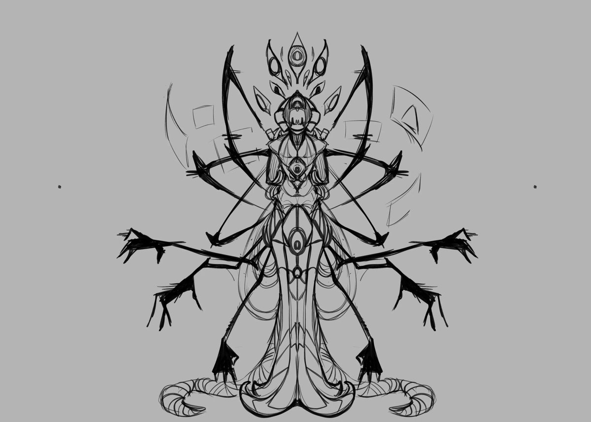 Gedehamster95's tweet photo. i get alot of art from @_Oriigirii_ and i keep all of it, that includes sketches and small color changes in the design process, it's wonderful to see a piece slowly coming together and comparing it all to after it is done. https://t.co/E7dbg0GlVD