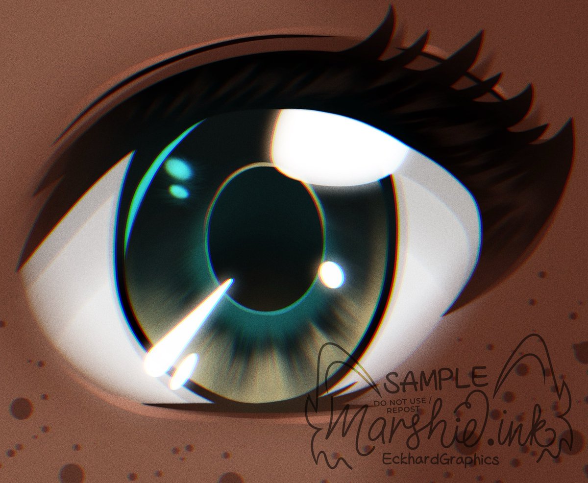 EckhardGraphics's tweet photo. Collection of eye close-ups I’ve done for friends ♡ rendering eyes really is one of my favourite things to do in art https://t.co/uD7SJg4I2y
