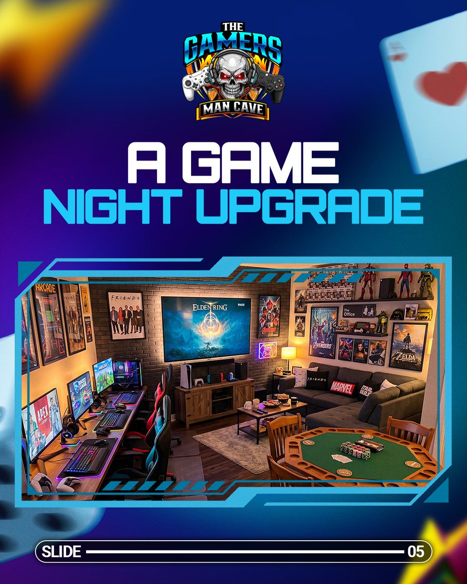 gamersmancaveco's tweet photo. We all have that one setup saved in the camera roll.  The one with the PC you want, the accessories you’ve been eyeing.  

The Gamers Man Cave is coming soon. 🎮 

🔥 Follow The Gamers Man Cave
🌐https://t.co/WDllTtcu2d 

#TheGamersManCave #DreamSetup #GamingSetup https://t.co/eAmv4xmozp