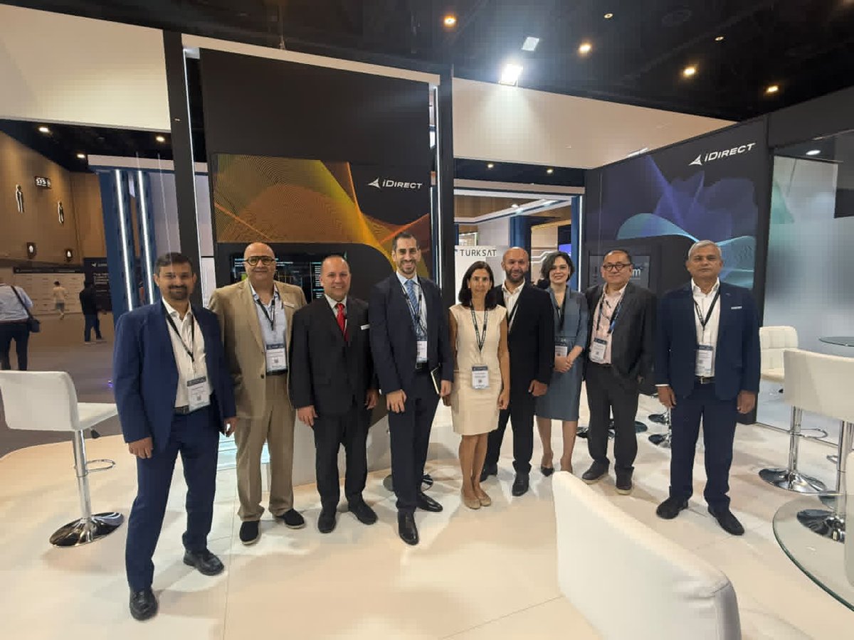 iDirect's tweet photo. Hello, #Dubai! 👋!مرحبا دبي

Our team is at @satexpome | @CABSATofficial stand H3-A10.

Experience Intuition, discover Foresight, and learn how we’re shaping a more connected, scalable future for the Middle East and beyond.

#STEngineering #CABSAT2026 #SATExpo2026 https://t.co/UW8jzayBEi