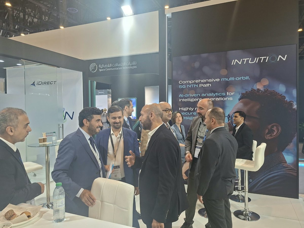 iDirect's tweet photo. Hello, #Dubai! 👋!مرحبا دبي

Our team is at @satexpome | @CABSATofficial stand H3-A10.

Experience Intuition, discover Foresight, and learn how we’re shaping a more connected, scalable future for the Middle East and beyond.

#STEngineering #CABSAT2026 #SATExpo2026 https://t.co/UW8jzayBEi