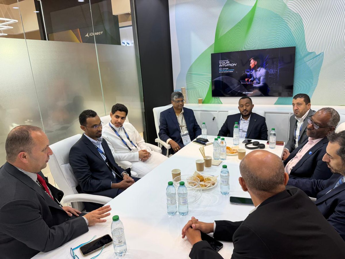 iDirect's tweet photo. Hello, #Dubai! 👋!مرحبا دبي

Our team is at @satexpome | @CABSATofficial stand H3-A10.

Experience Intuition, discover Foresight, and learn how we’re shaping a more connected, scalable future for the Middle East and beyond.

#STEngineering #CABSAT2026 #SATExpo2026 https://t.co/UW8jzayBEi