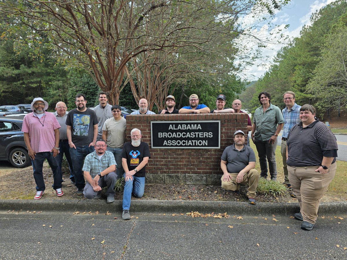 ALBroadcasters's tweet photo. Congratulations and THANK YOU to last week's Engineering Academy Radio Class.  What a great group! https://t.co/Dl2LkBG5mK