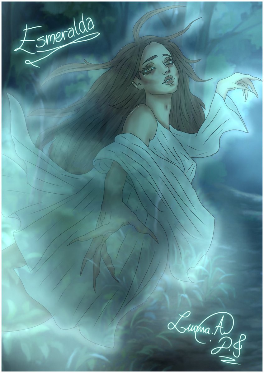 Luana_Are's tweet photo. Día 5 - Espectro #DigitalArt #Halloween #october2026 #spookyseason https://t.co/JgzPYWcr3W