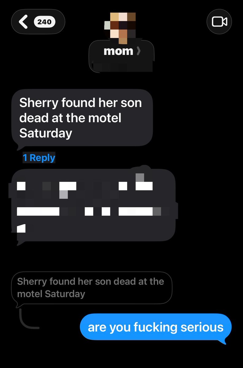 pvtangelsrack's tweet photo. Mom has a friend who’s son was in a wheelchair. After he became disabled he fell deep into alcohol and drugs. Never wanted help &amp; broke out of every rehab facility he got put in. Just got this text today. Sometimes that silly bag addiction in college means more than you think. https://t.co/kr3VU2EALq