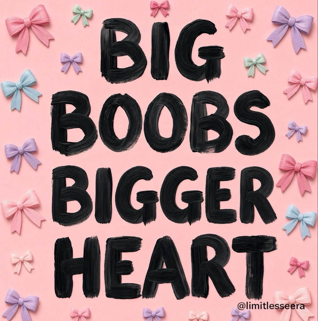 limitlesseera's tweet photo. Her heart size is largely determined by her boobs size😝 https://t.co/3kAlRoIP5Y
