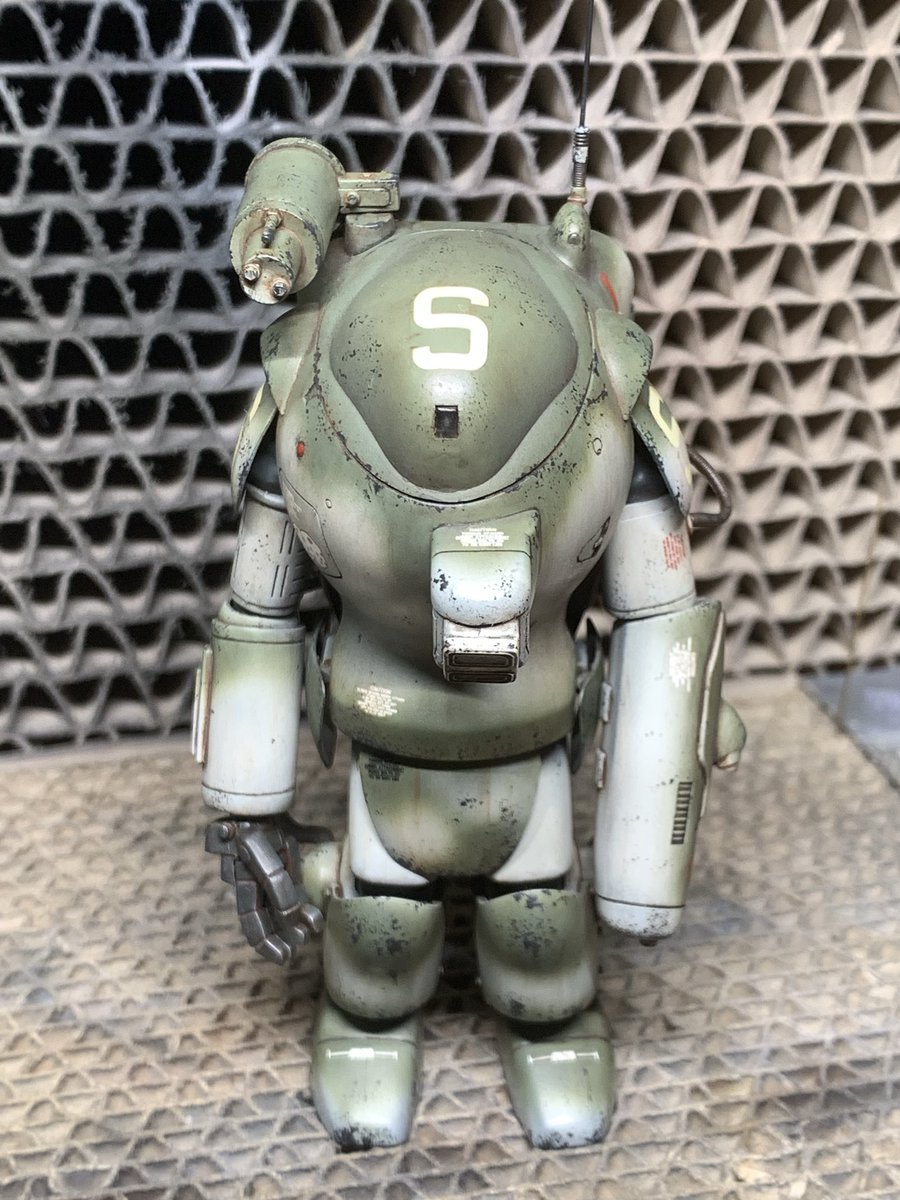 tant1749756's tweet photo. 初めてのマシーネンクリーガーできた〜！
カコイイ〜。
普段、キャラクター系を作らない自分でも、スケモ感覚で楽しく作れました。
他のも買お。 https://t.co/Qisfvz66aV